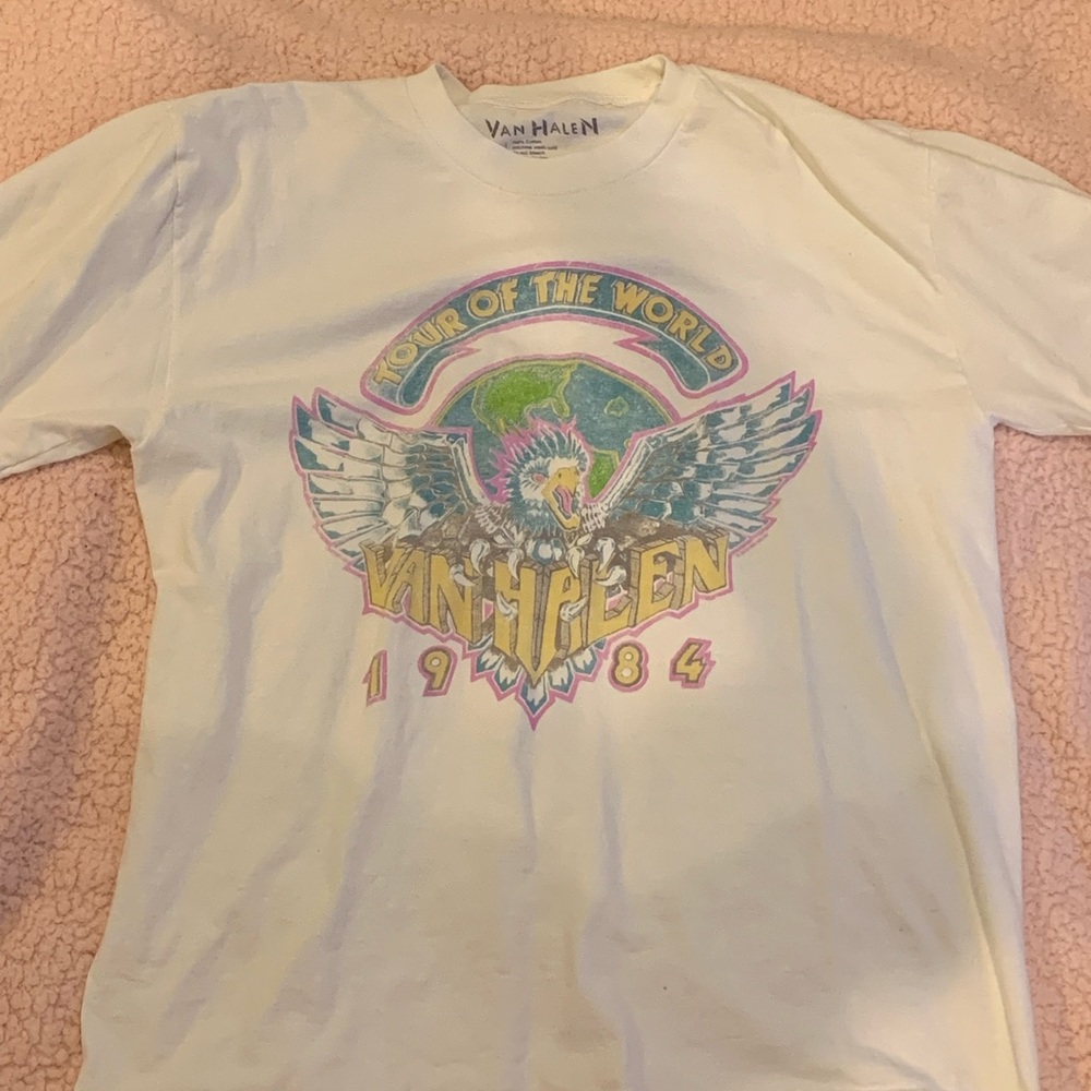van halen tour tee